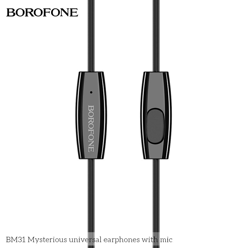 BM31 Mysterious – Clear Sound Wired Earphones with Mic