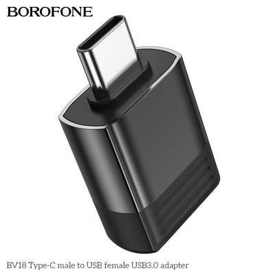 BV18 Type-C Male to USB Female USB3.0 Adapter – Fast Data & OTG Support