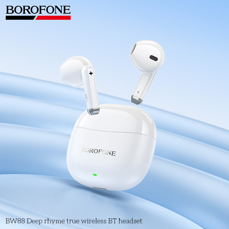 BOROFONE BW88 true wireless BT headset with charging case 