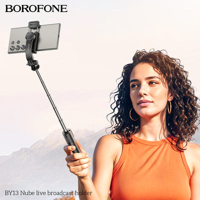 BY13 Nube Live Broadcast Holder – Adjustable Phone Stand for Streaming & Video Recording