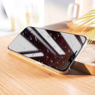 Diamond Armor Anti-Spy Tempered Glass for iPhone 14 Plus / 13 Pro Max (10PCS) – Full Screen Protector Set