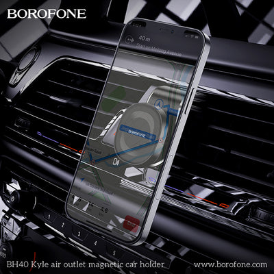 BH40 Kyle Magnetic Car Phone Holder – Compact & Secure Mobile Holder