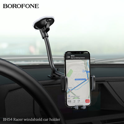 BH54 Racer Windshield Car Phone Holder – Reliable Mobile Holder for Every Drive
