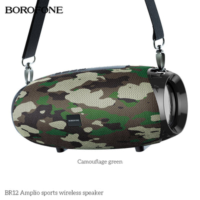 BR12 Amplio Sports Wireless Speaker – Portable Bluetooth Speaker with Powerful Sound
