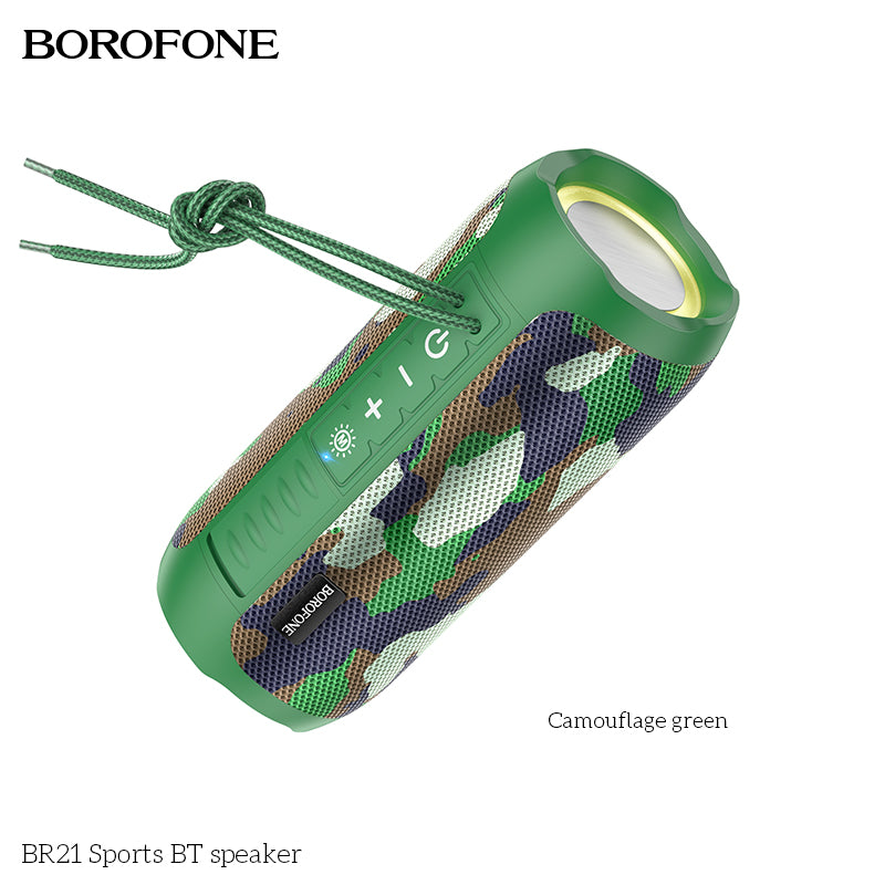 BR21 Sports Bluetooth Speaker – Portable Wireless Speaker with Powerful Bass