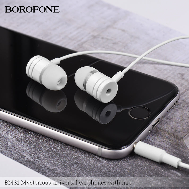 BM31 Mysterious – Clear Sound Wired Earphones with Mic
