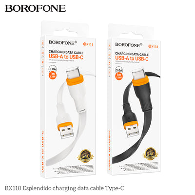 BX118 Espléndido Type-C Charging Data Cable