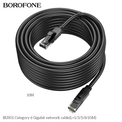 BUS01 Cat6 Gigabit Network Cable – Ethernet LAN Cable (1M / 5M / 10M)