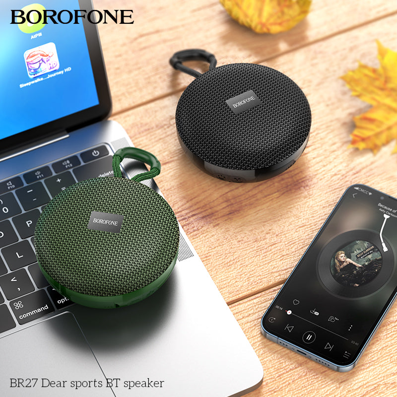 BR27 Dear Sports Bluetooth Speaker – Portable Wireless Speaker with Deep Bass