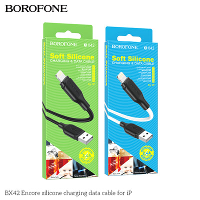 BX42 Encore Silicone iPhone Charging Data Cable