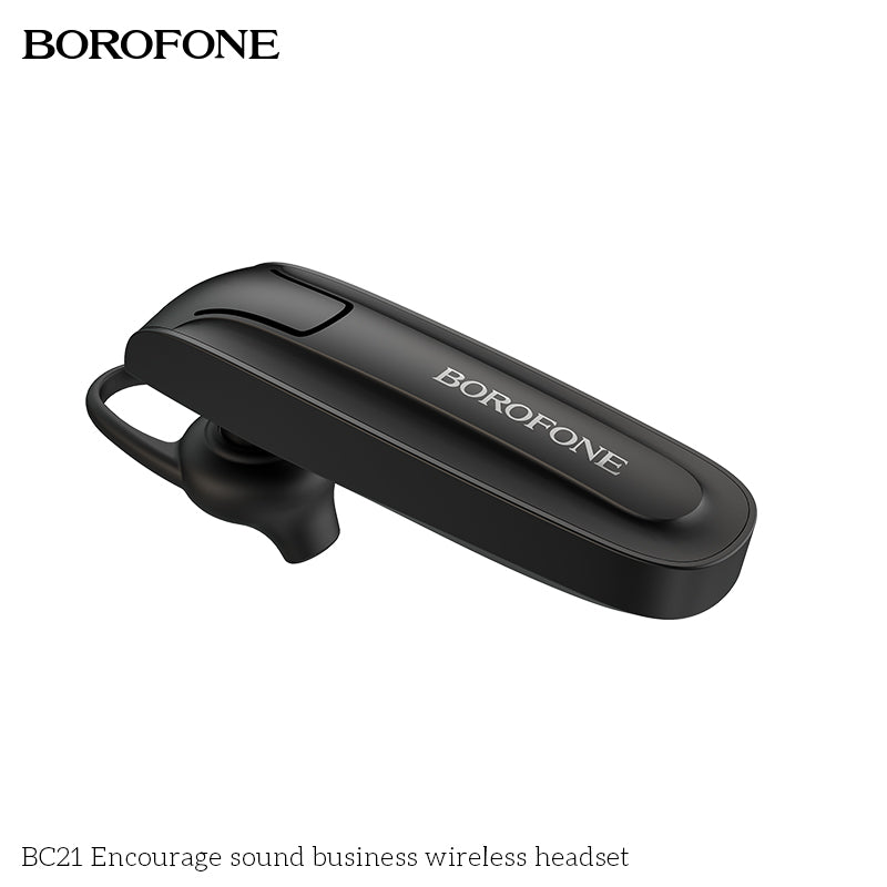BC21 Encourage Wireless Bluetooth Headset – Clear, Durable & Business-Ready
