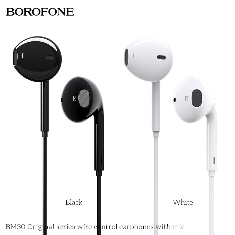 BM30 Original Series – Budget Wired Earphones with Mic