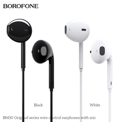 BM30 Original Series – Budget Wired Earphones with Mic