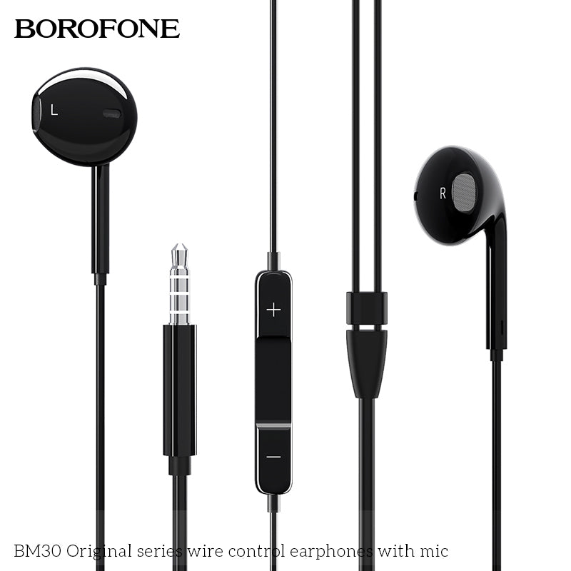 BM30 Original Series – Budget Wired Earphones with Mic