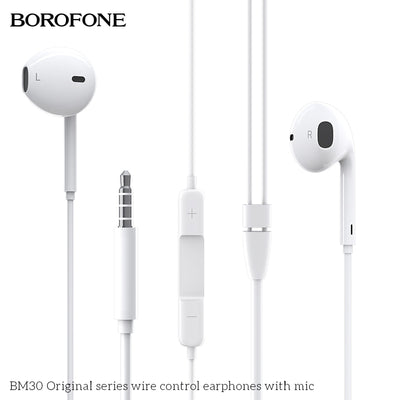 BM30 Original Series – Budget Wired Earphones with Mic