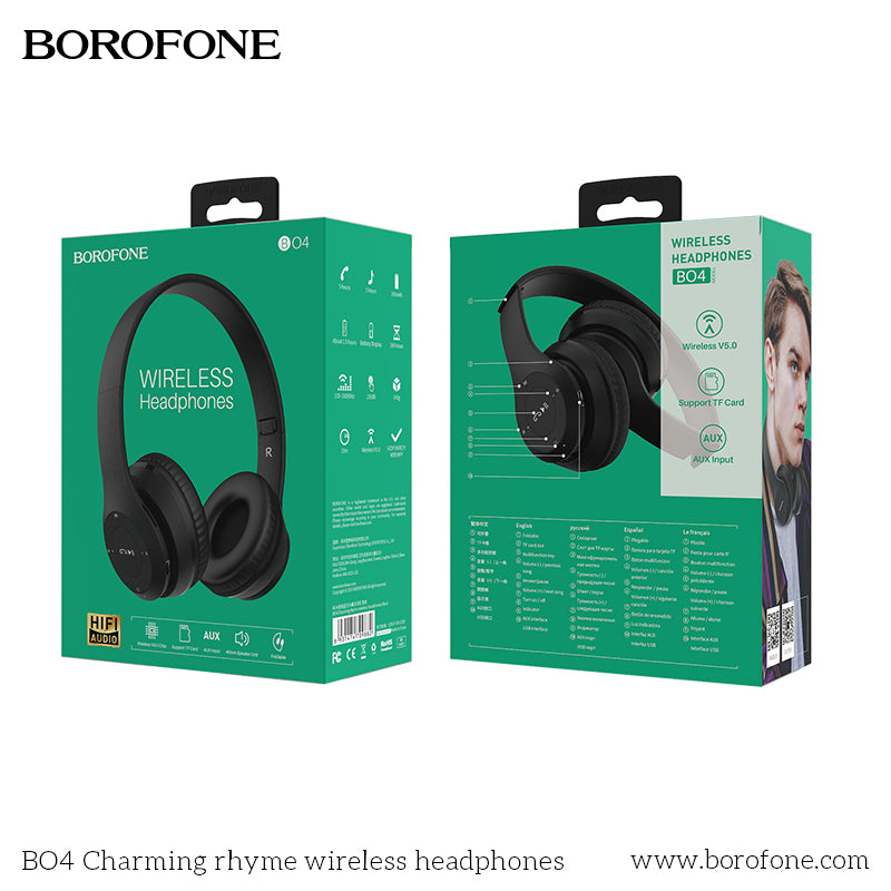 BO4 Charming Rhyme Wireless Headphones – Style Meets Sound