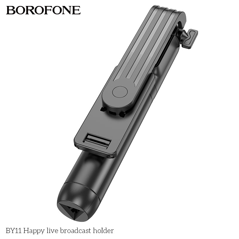 BY11 Happy Live Broadcast Holder – Adjustable Phone Stand for Streaming & Recording