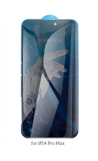 Diamond Armor Anti-Spy Tempered Glass for iPhone 14 Pro Max (10PCS) – Full Screen Protector Set