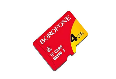 Borofone 4GB TF card on a white background
