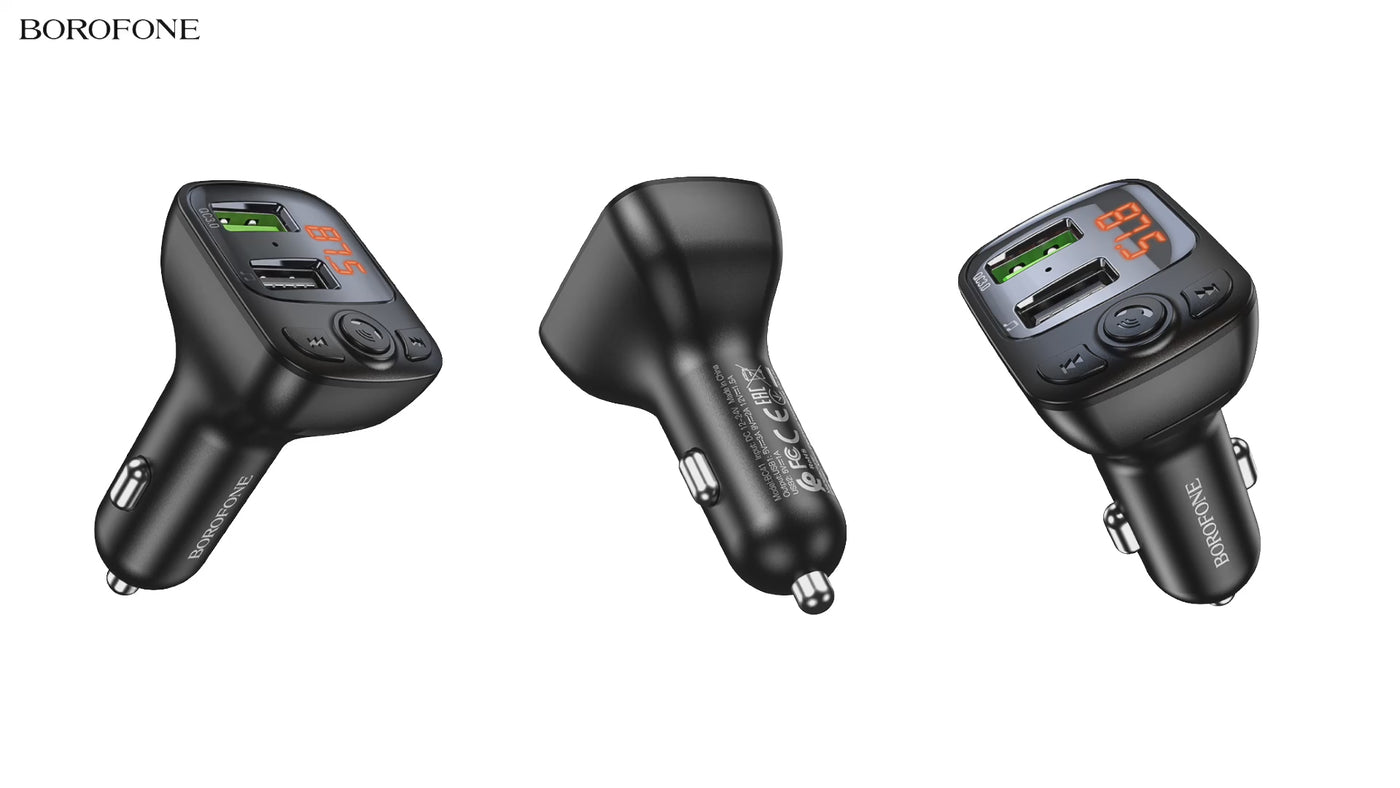 BC41 Eminency Car Wireless FM Transmitter – Power, Music & Clear Calls